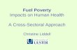 Fuel  Poverty Impacts on Human Health A Cross-Sectoral Approach Christine Liddell