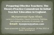Muhammad Ilyas Khan Lecturer in Education, Hazara University, Pakistan.