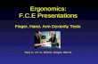 Ergonomics: F.C.E Presentations