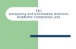FIU Computing and Information Sciences Academic Computing Labs