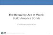The Recovery Act at Work:  Build America Bonds