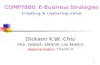 Dickson K.W. Chiu PhD, SMIEEE, SMACM, Life MHKCS Jelassi & Enders : Chapter 8