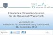 Integriertes Klimaschutzkonzept  für die Hansestadt Wipperfürth