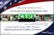 Contra Costa County CERT Program  Special Event Traffic Control