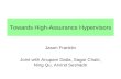 Towards High-Assurance Hypervisors