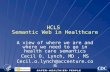 HCLS  Semantic Web in Healthcare