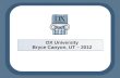 DX University Bryce Canyon, UT – 2012