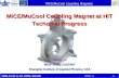 MICE/MuCool Coupling Magnet at HIT Technical Progress