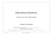 Operating Systems  Lecture 3a: Linux Schedulers