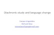 Diachronic study and language change