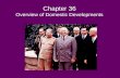 Chapter 36 Overview of Domestic Developments