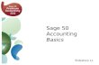 Sage 50 Accounting  Basics