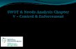 SWOT & Needs Analysis Chapter V – Control & Enforcement