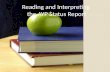 Reading and Interpreting  the AYP Status Report