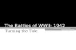 The Battles  of WWII:  1942