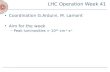 LHC Operation Week 41