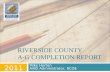 Riverside County A-G completion Report