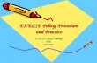 EI/ECSE Policy, Procedure and Practice