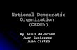 National Democratic Organization  (ORDEN)