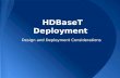 HDBaseT  Deployment