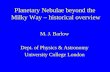 Planetary Nebulae beyond the  Milky Way – historical overview