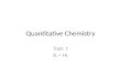 Quantitative  Chemistry