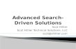 Advanced Search-Driven  Solutions