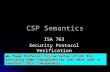 CSP Semantics