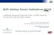 Rift Valley Fever Initiative 2010