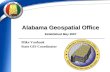 Alabama Geospatial Office Established May 2007