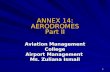 ANNEX 14: AERODROMES Part II