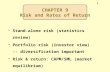 CHAPTER 9 Risk and Rates of Return