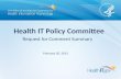 Health IT Policy Committee
