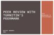 Peer review with  turnitin’s Peermark Katie Hughes  RWS