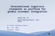 International logistics standards as platform for global economic integration