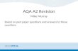 AQA A2 Revision