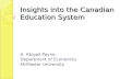 Insights into the Canadian Education System