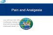 Pain and Analgesia