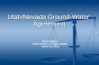 Utah/Nevada Ground-Water  Agreement