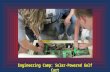 Engineering Camp: Solar-Powered Golf Cart