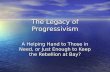 The Legacy of Progressivism