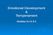 Emotional Development & Temperament