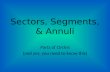 Sectors, Segments, & Annuli