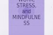 WORK, STRESS, and MINDFULNESS