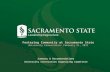 Fostering Community at Sacramento State University Convocation: February 21, 2011