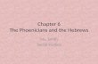 Chapter 6 The Phoenicians and the Hebrews