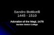 Sandro Botticelli 1445 - 1510