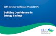 EDF’s Investor Confidence Project (ICP): Building Confidence in  Energy Savings