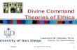 Divine Command Theories of Ethics