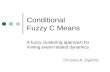 Conditional  Fuzzy C Means